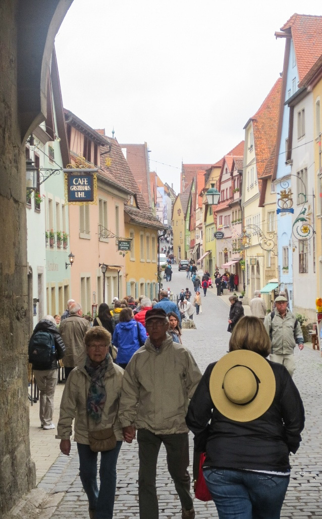 Rothenburg main street